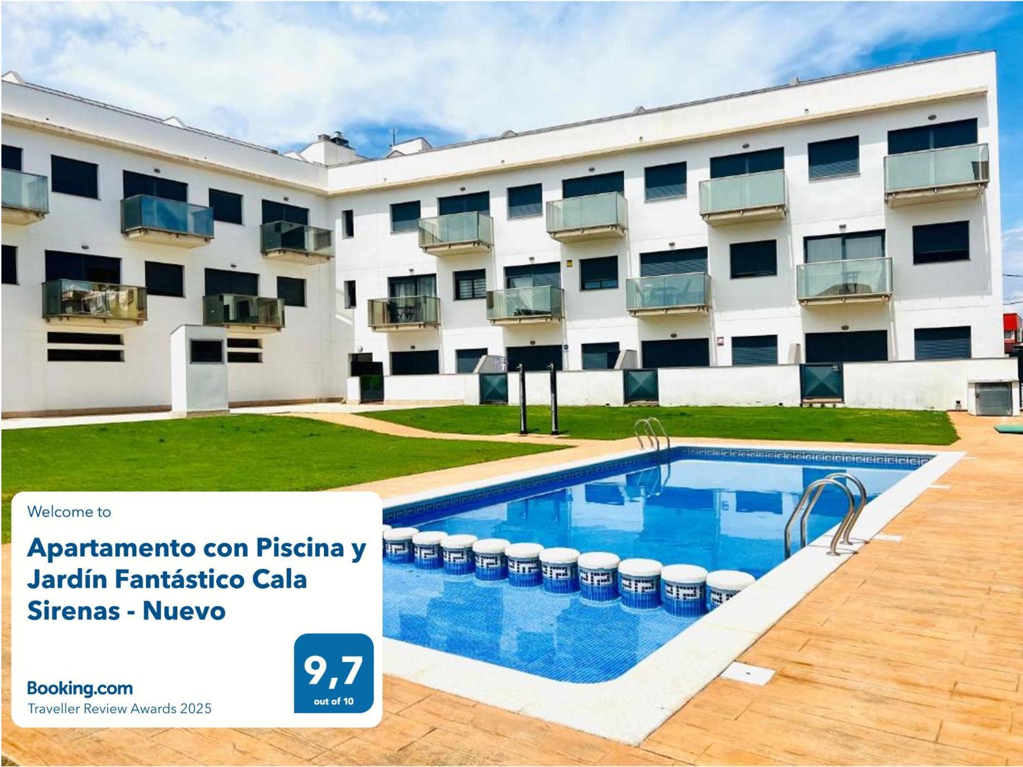 Apartamento Con Piscina Y Jardin Fantastico Cala Sirenas - Nuevo Miami Playa Esterno foto